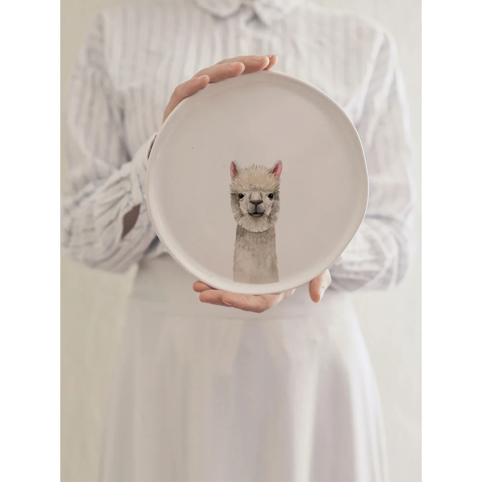 Fusska Handmade Ceramics - Animal Plate