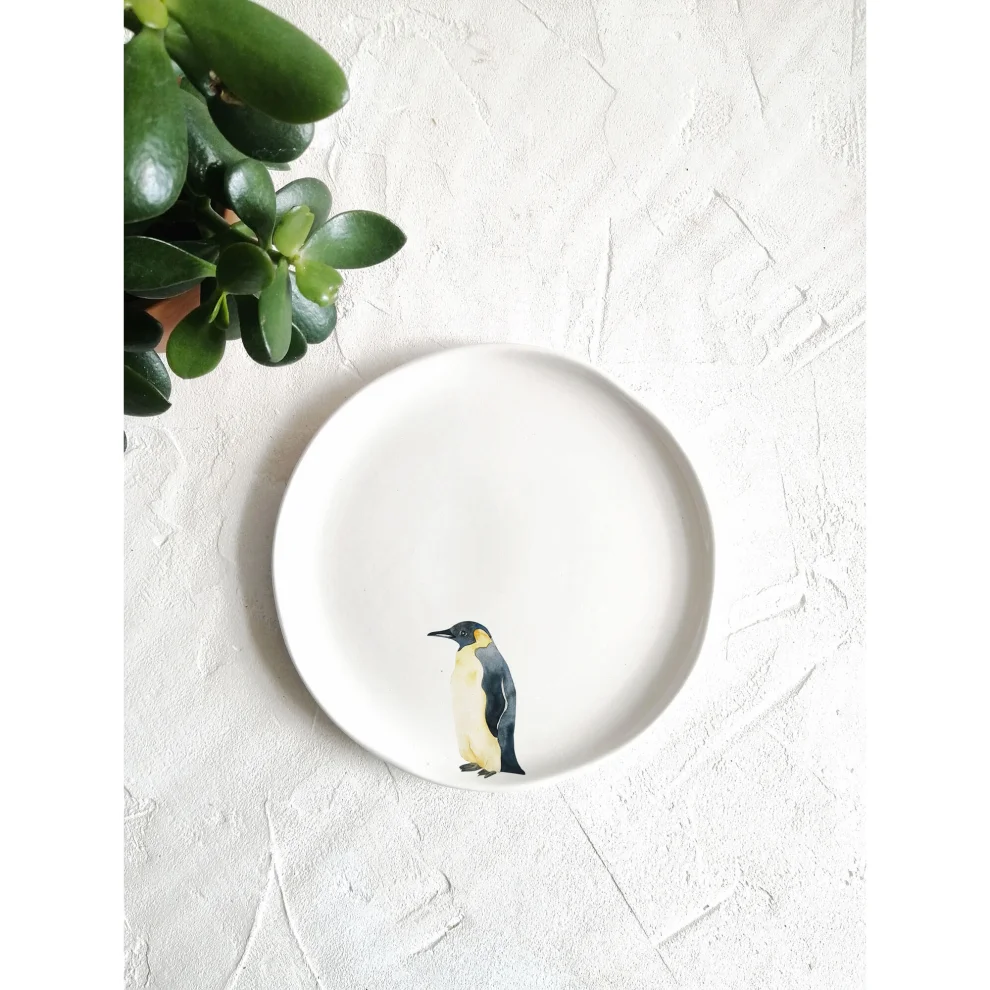 Fusska Handmade Ceramics - Animal Plate - V