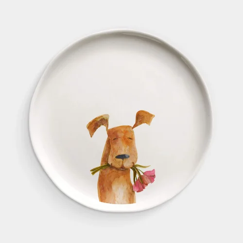 Fusska Handmade Ceramics - Animal Plate - Vl