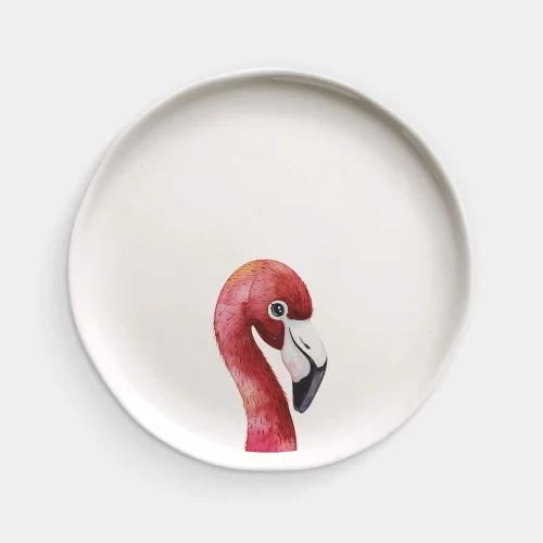 Fusska Handmade Ceramics - Hayvan Tabak - Ill