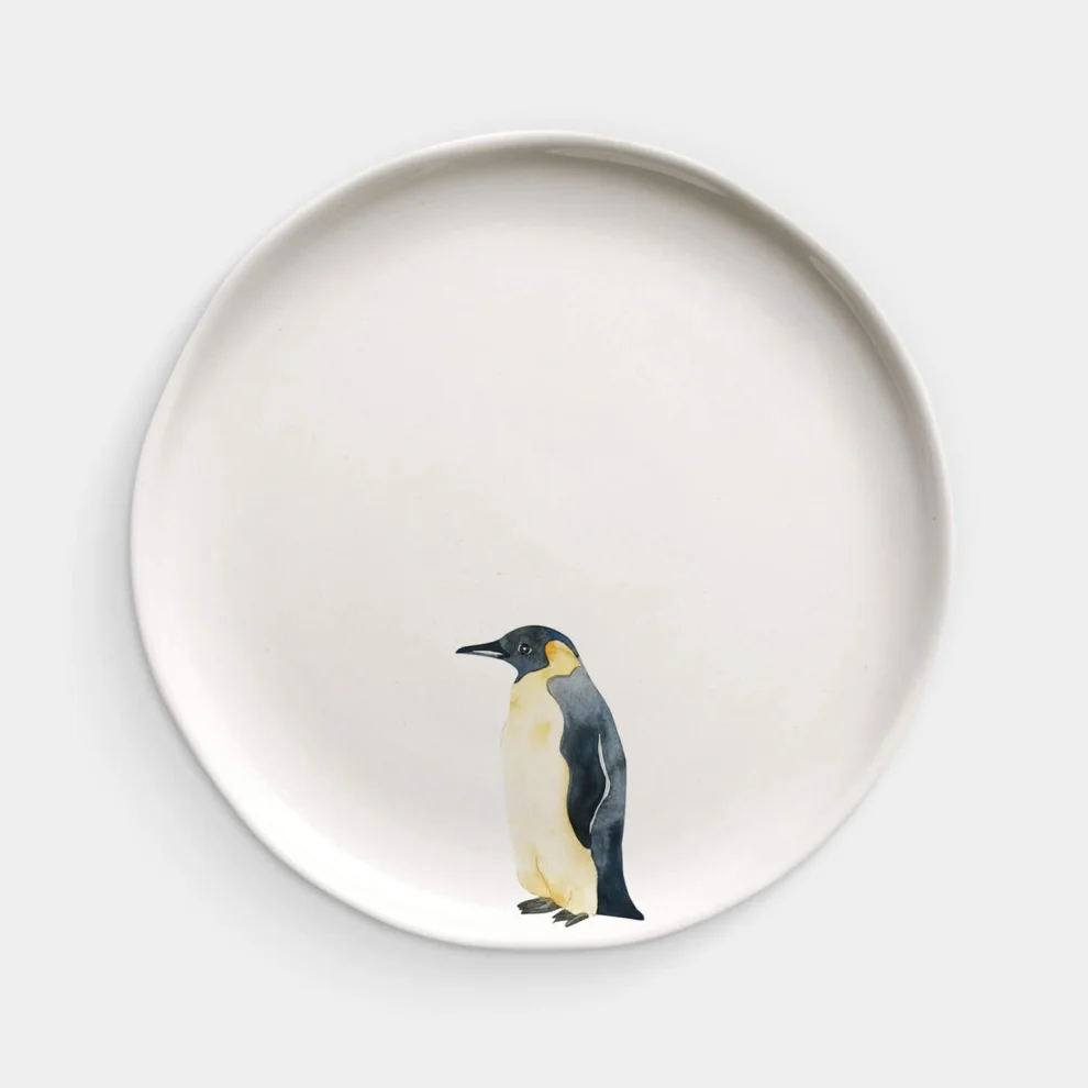 Fusska Handmade Ceramics - Animal Plate - V