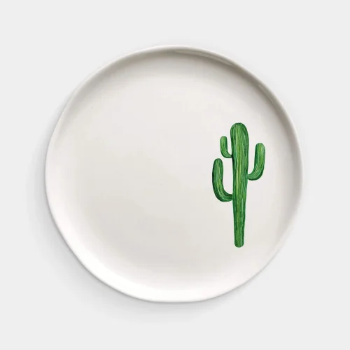 Fusska Handmade Ceramics - Cactus Plate