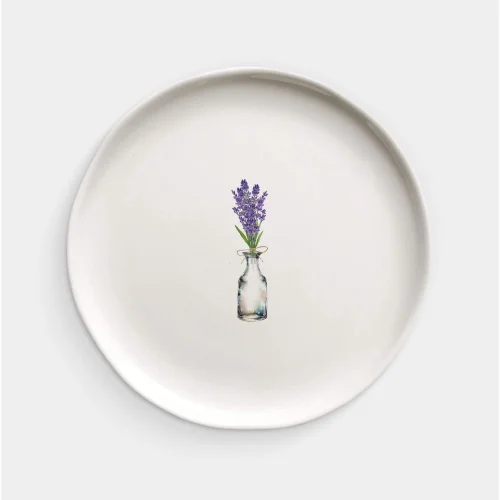 Fusska Handmade Ceramics - Lavender Plate - Il