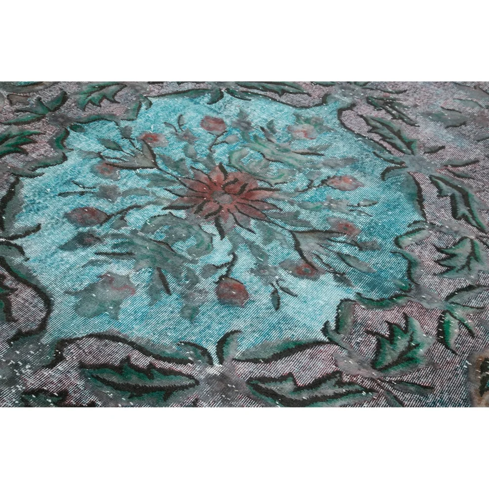 Rug N Carpet - Edith Handmade Turkish 3d Carved Rug