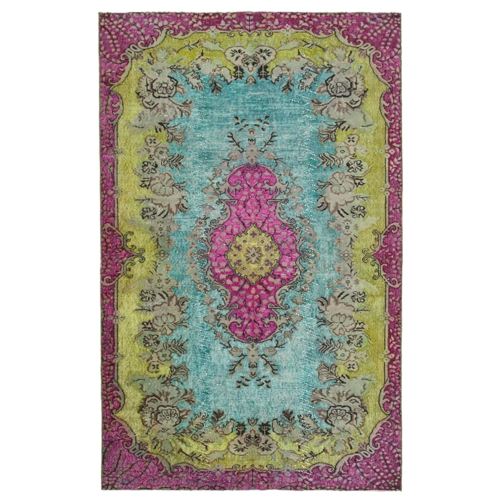 Rug N Carpet - Olivia Handmade Turkish 3d Carved Rug 170x 272cm