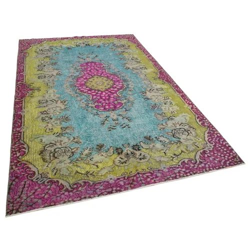 Rug N Carpet - Gertrude El Dokuma 3d Vintage Halı 170x 272cm