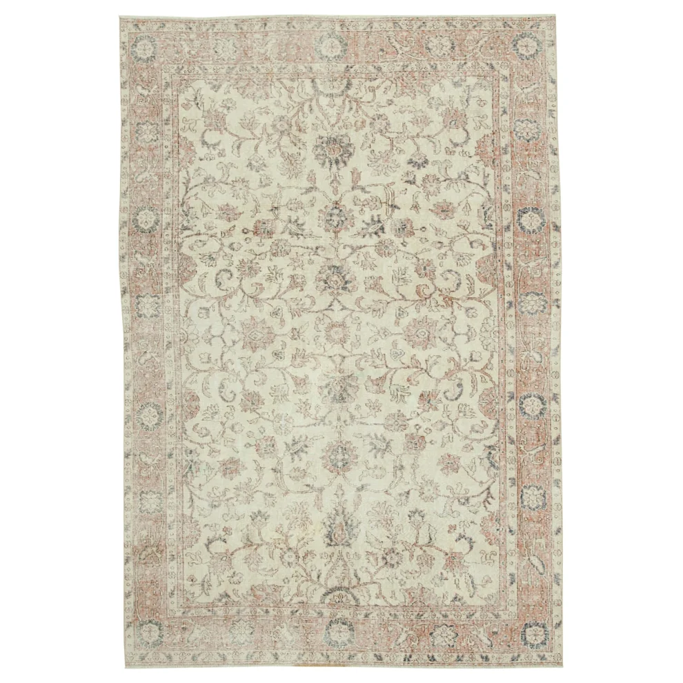 Rug N Carpet - Beth Handmade Turkish Vintage Rug 208x 308cm