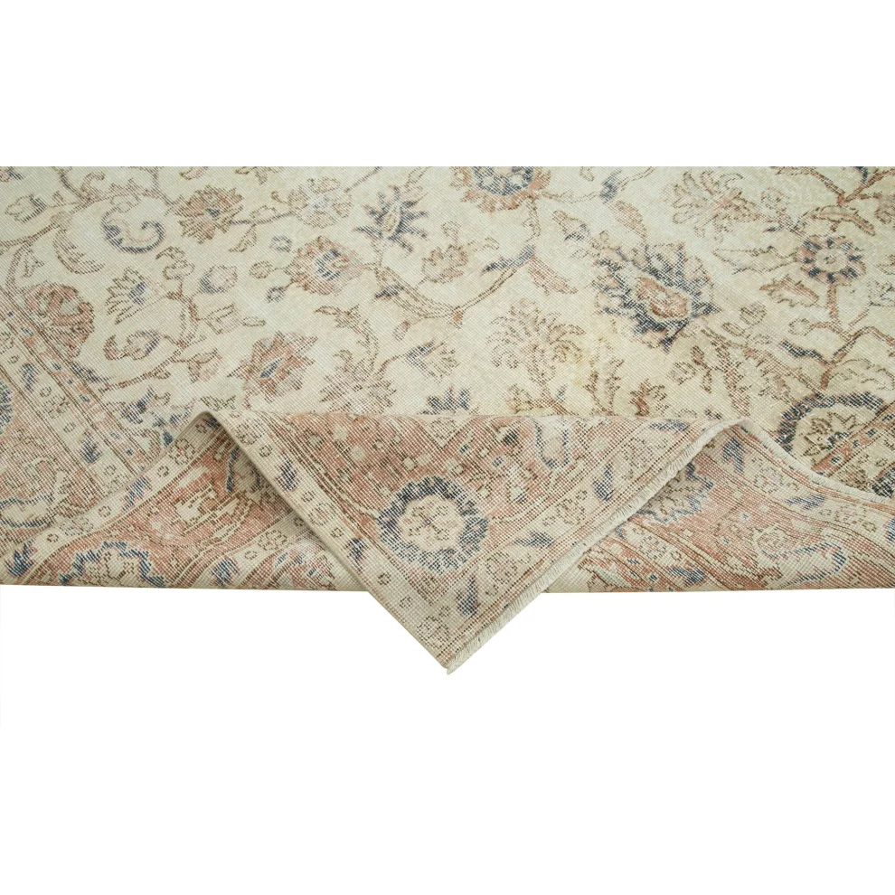 Rug N Carpet - Beth Handmade Turkish Vintage Rug 208x 308cm