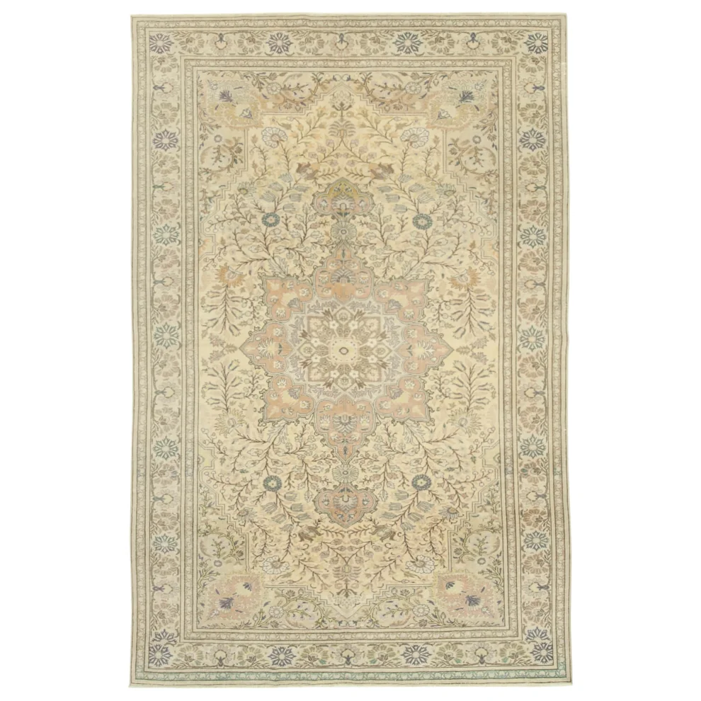 Rug N Carpet - Ana Handmade Turkish Vintage Rug
