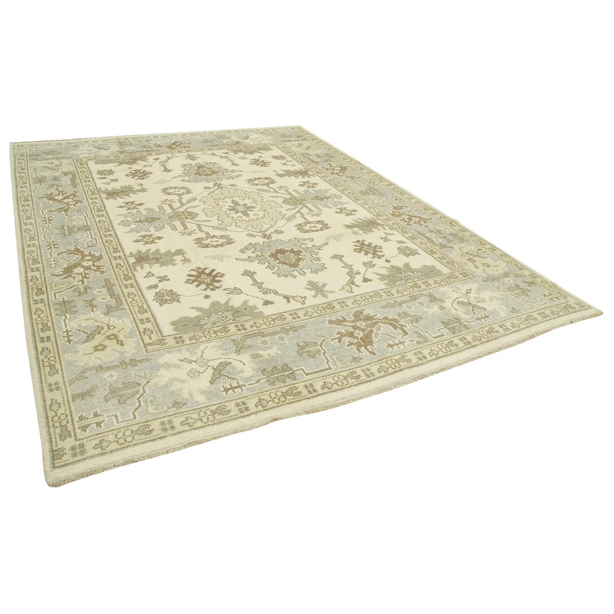 Rug N Carpet - Hilda Handmade Oriental Oushak Rug | hipicon
