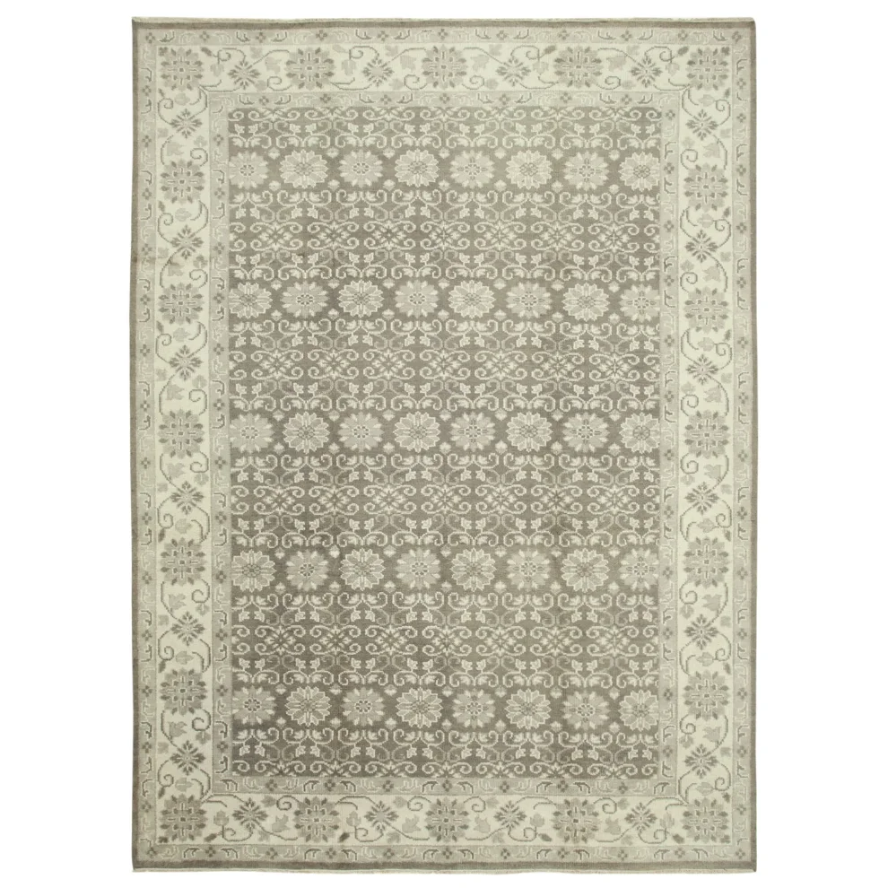 Rug N Carpet - Darlene Handmade Oriental Oushak Rug