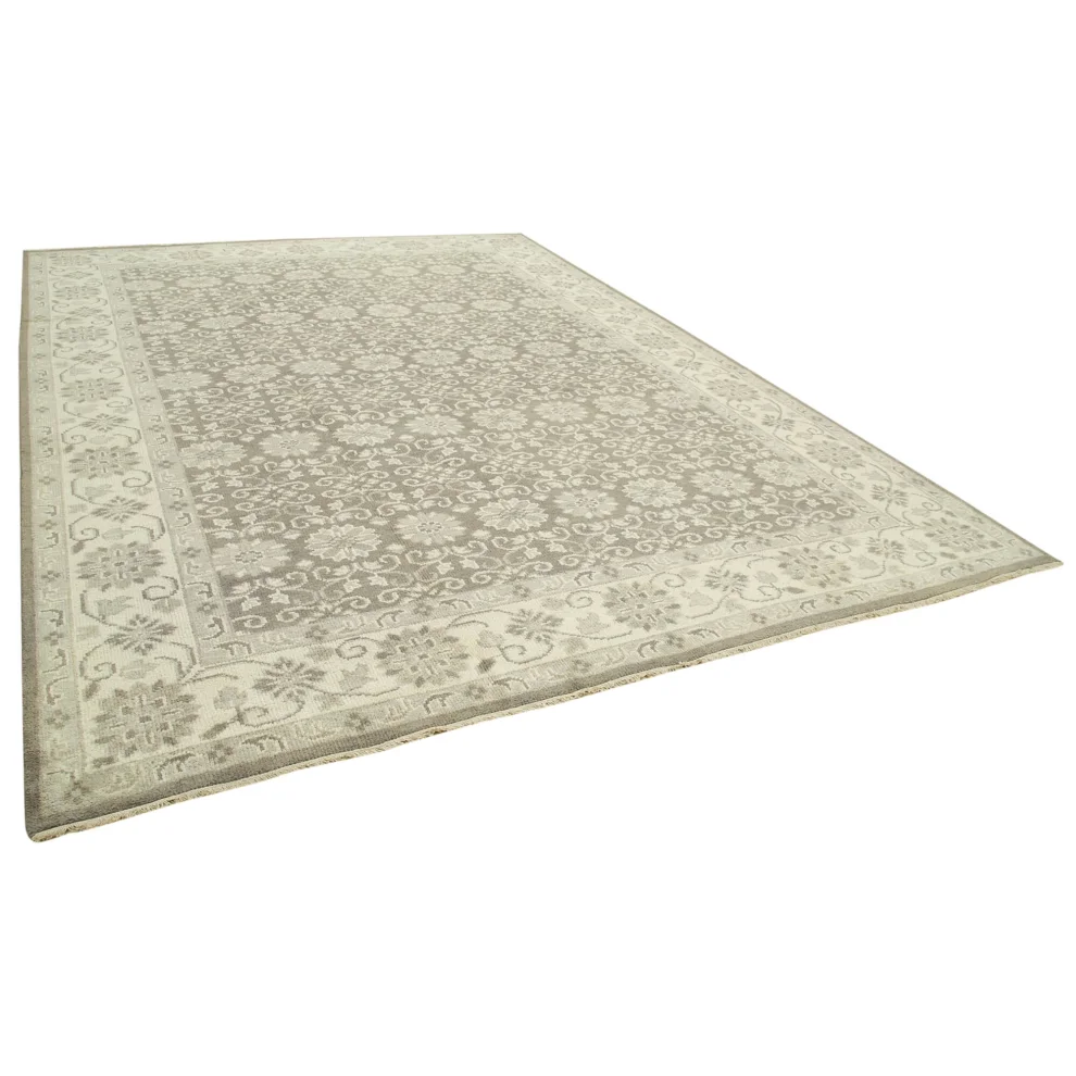 Rug N Carpet - Darlene Handmade Oriental Oushak Rug