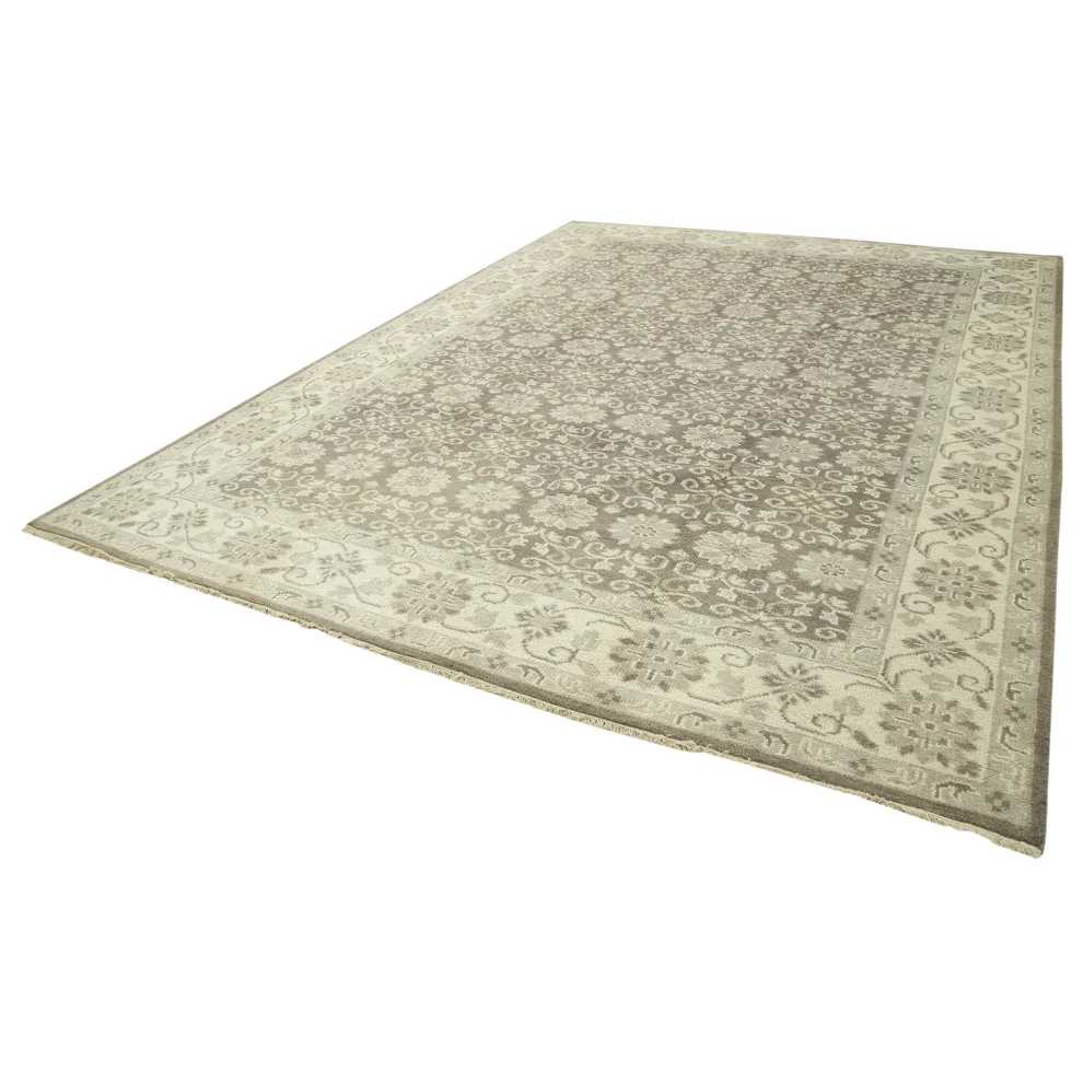 Rug N Carpet - Darlene Handmade Oriental Oushak Rug