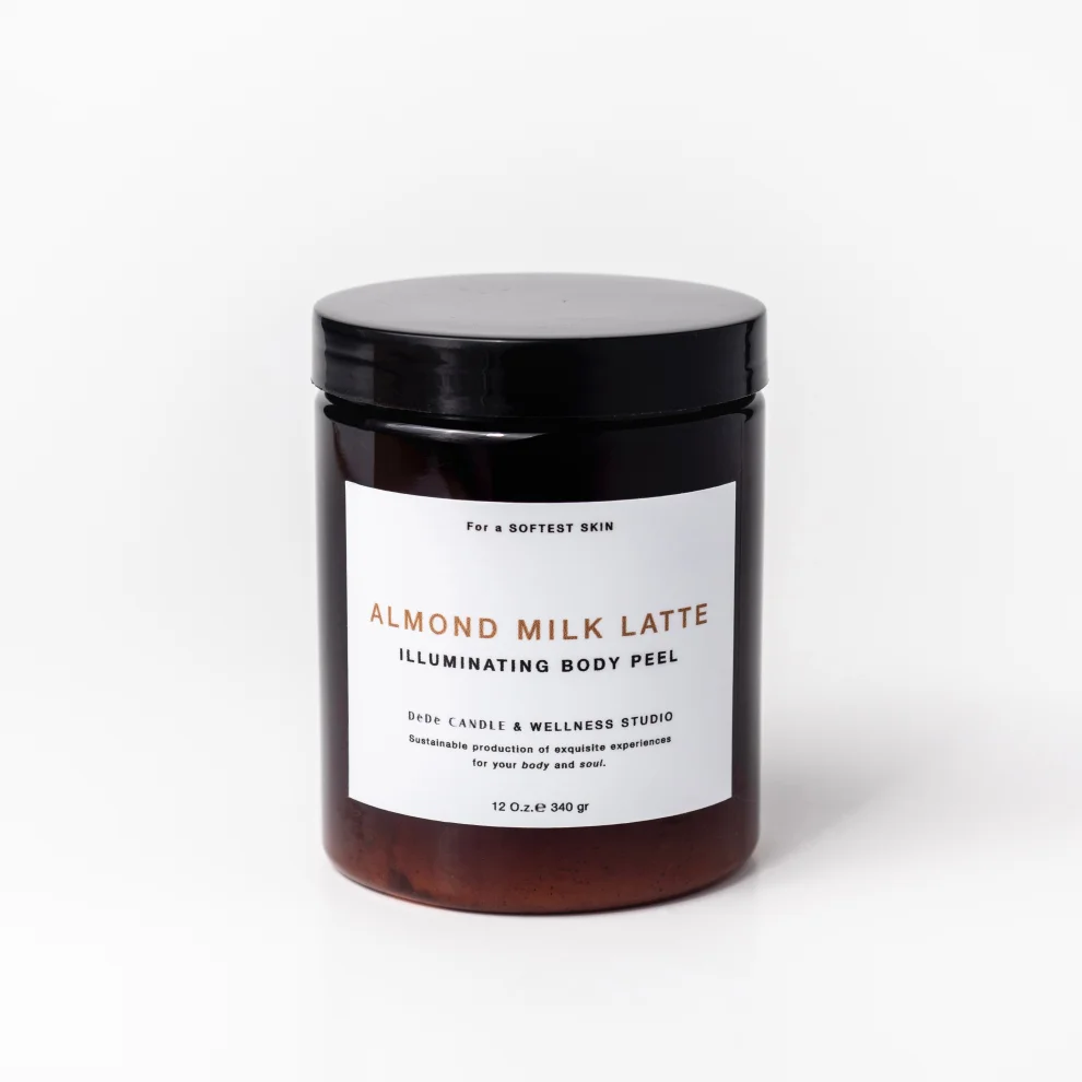 DeDe Candle & Body - Almond Milk Latte Illuminating Body Scrub