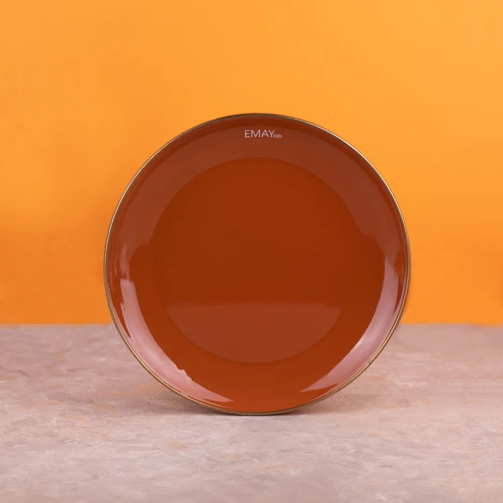 Emaylab - Jc-caramel Enamel Plate