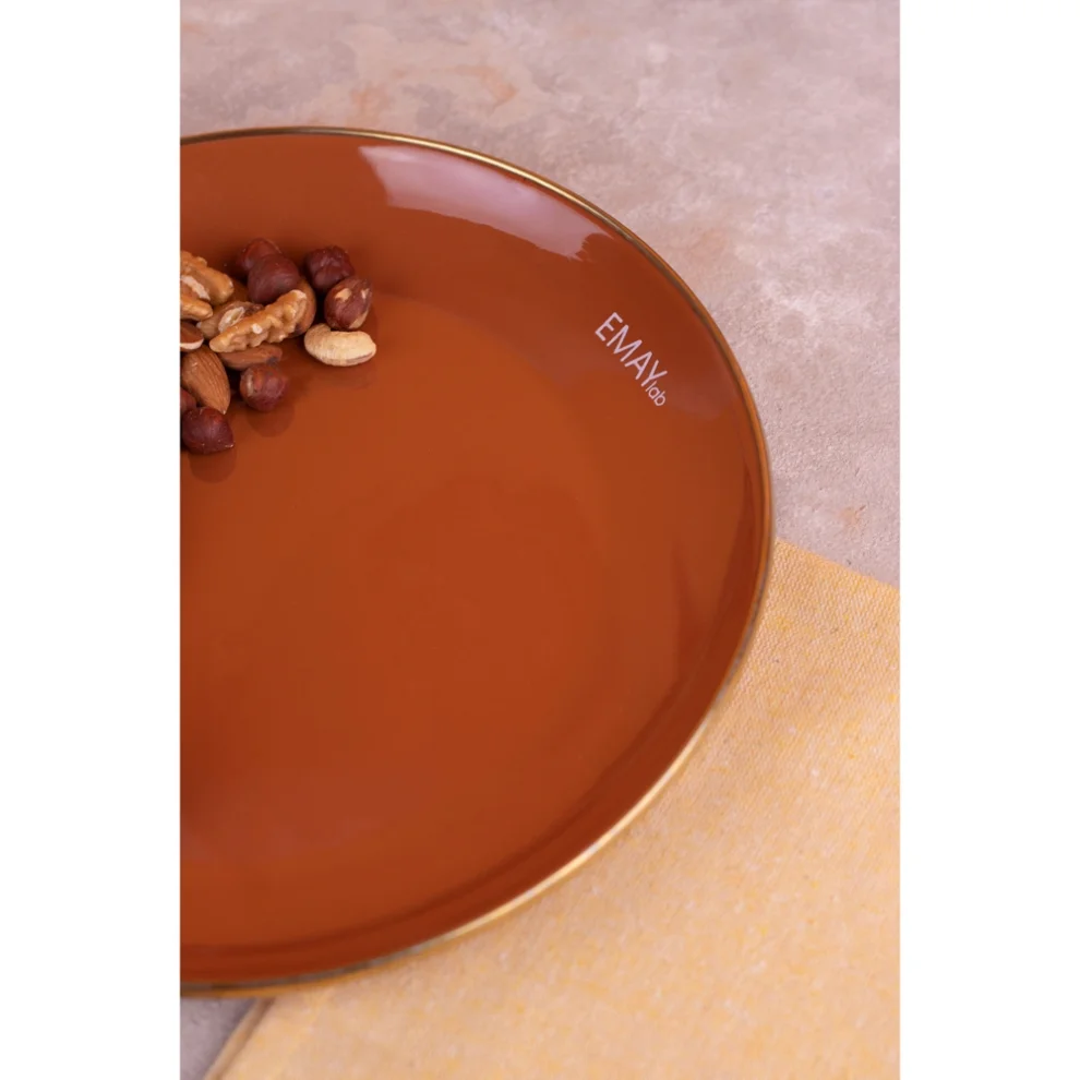 Emaylab - Jc-caramel Enamel Plate