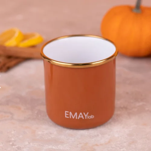 Emaylab - Jc-caramel Enamel Mug