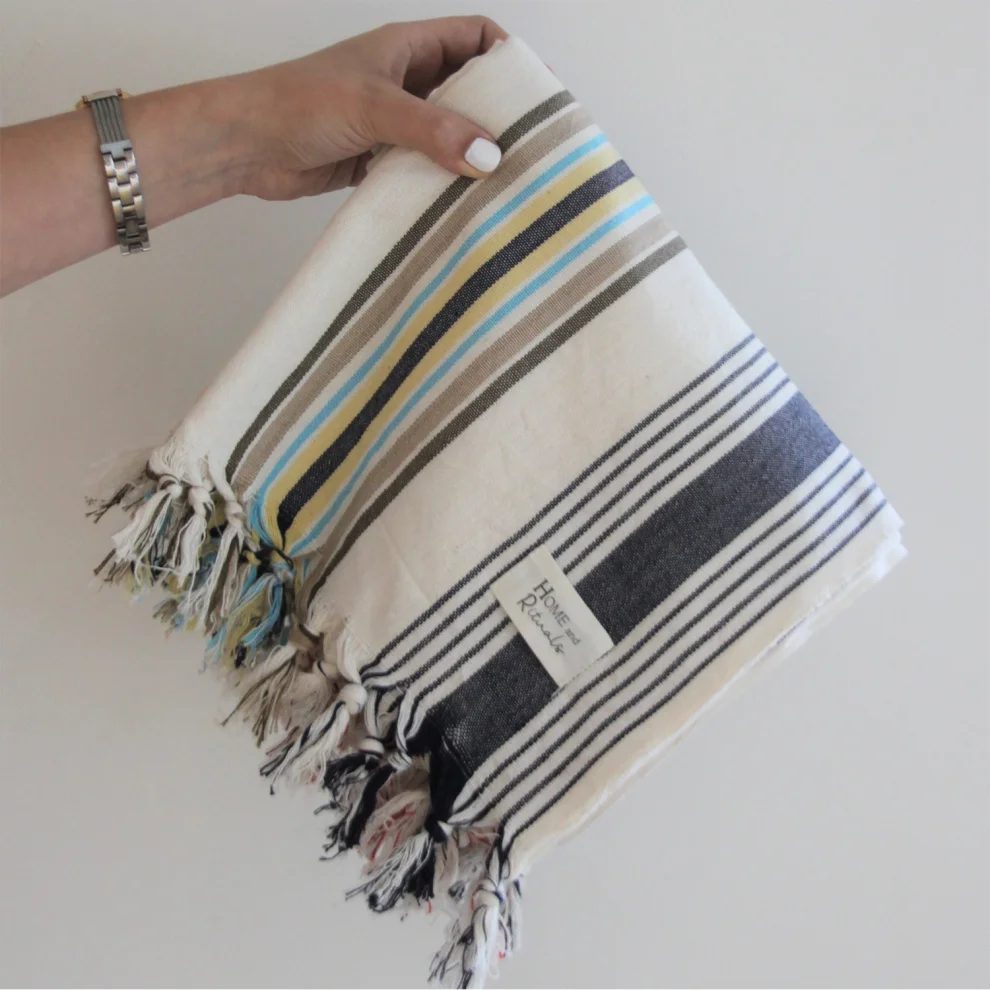 Home and Rituals - Kas Hand Loomed Peshtemal