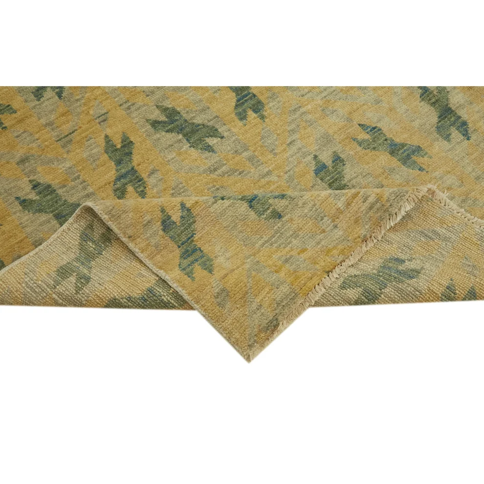 Rug N Carpet - Yolanda Handmade Oriental Oushak Rug