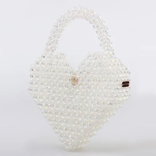 Ava Villain - Psyche Heart Beaded Bag