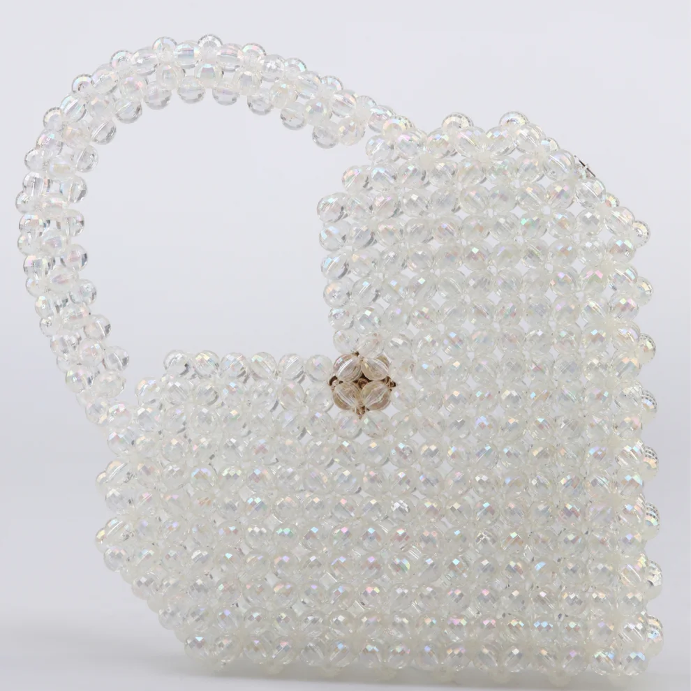 Ava Villain - Psyche Heart Beaded Bag