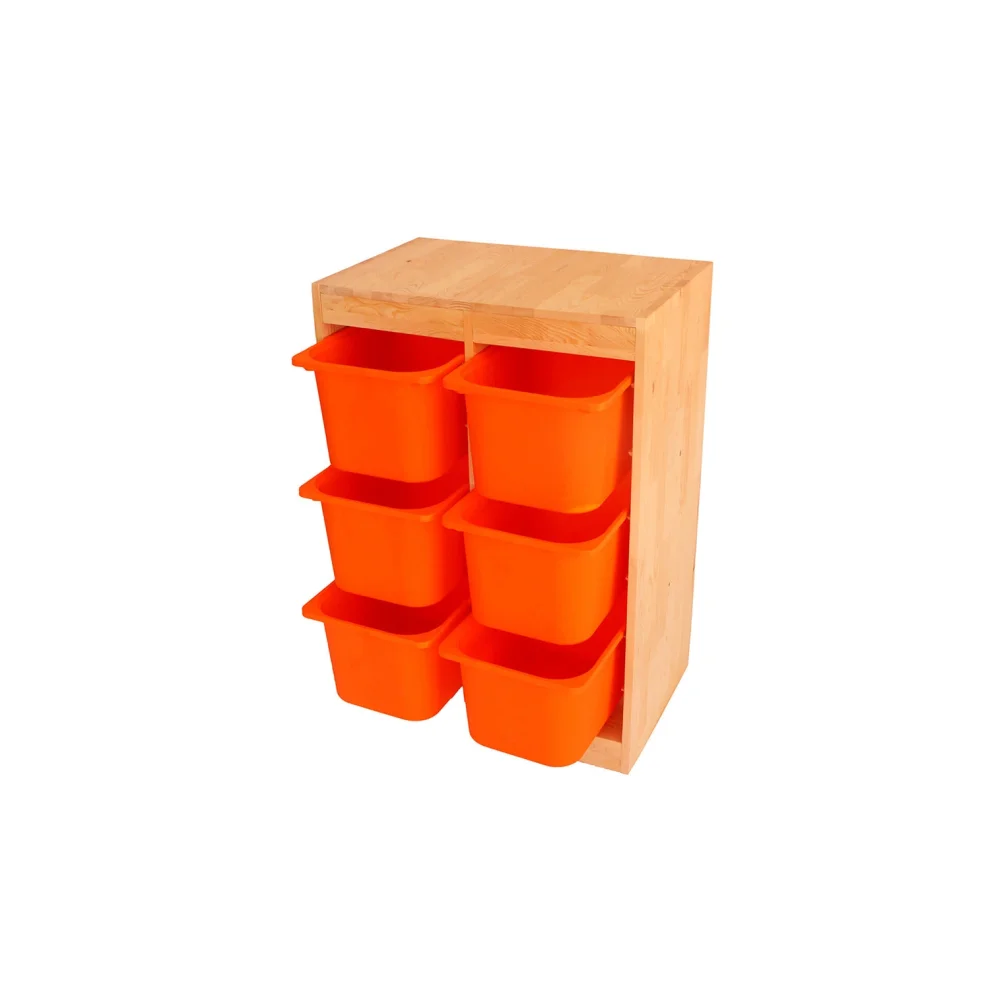 Woodnjoytoy - Vertical Toy Cabinet