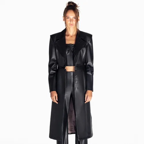Quatervois - 04 Separatable Leather Coat