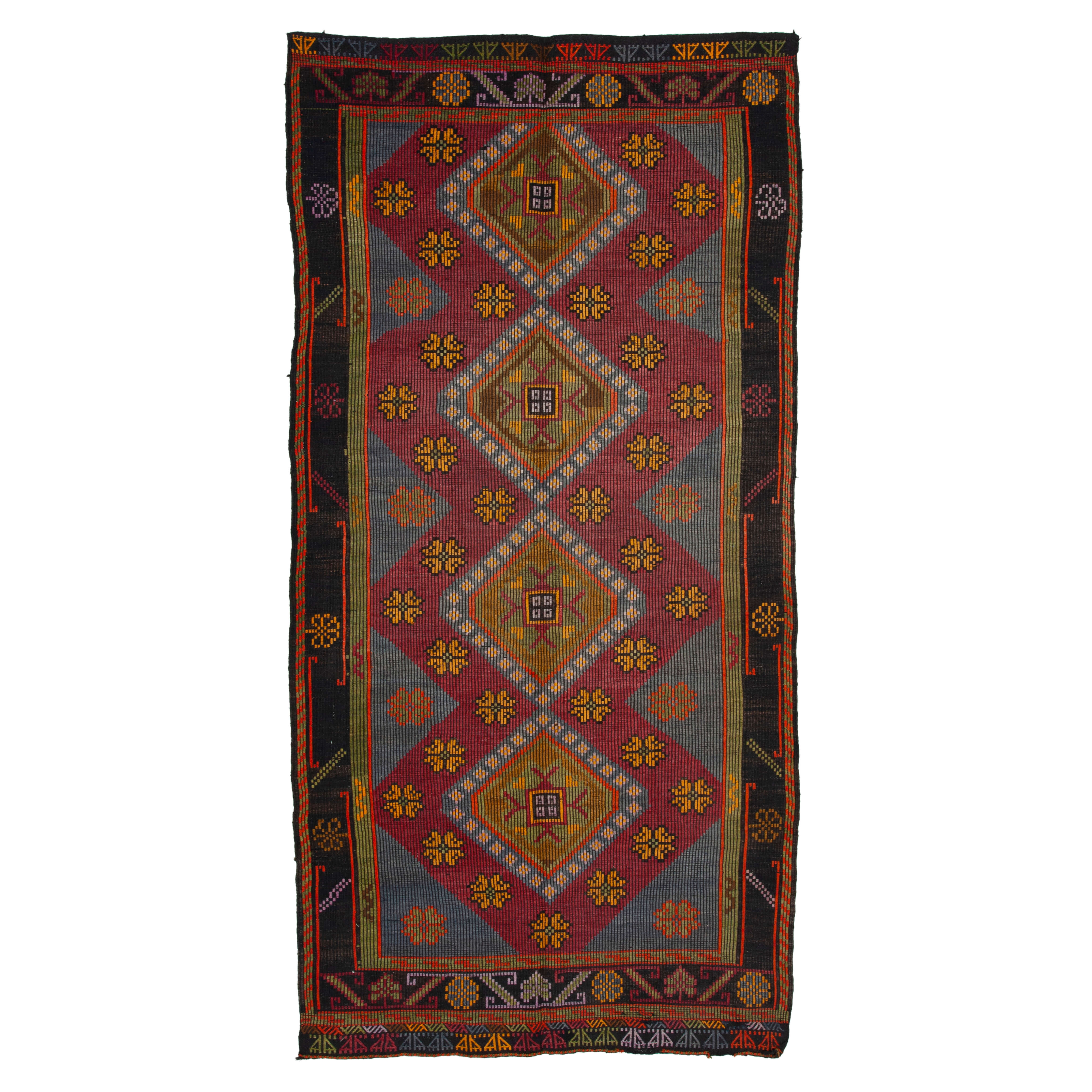 Mildred El Dokuma Cicim Kilim 163x 325cm