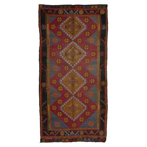 Rug N Carpet - Mildred El Dokuma Cicim Kilim 163x 325cm