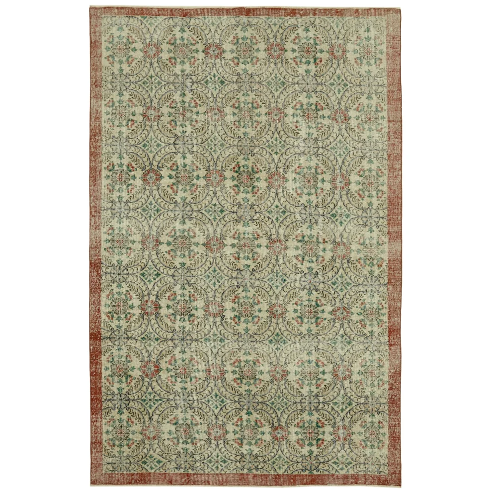 Rug N Carpet - Ruby El Dokuma Vintage Halı 199x 297cm