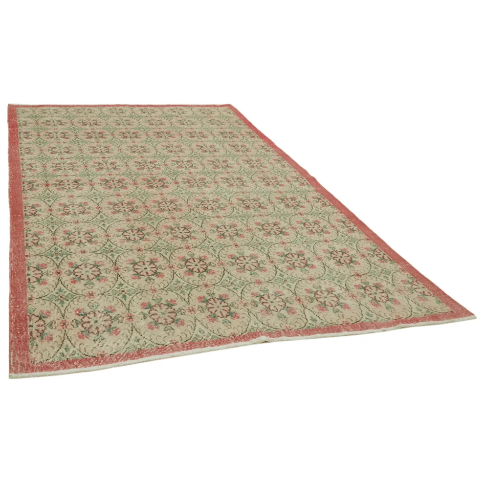 Rug N Carpet - Ana El Dokuma Vintage Halı 196x 300cm