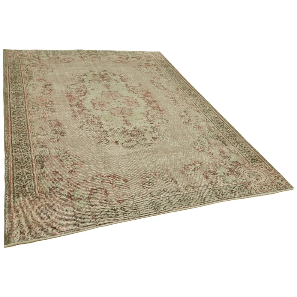 Rug N Carpet - Meredith El Dokuma Vintage Halı 177x 255cm
