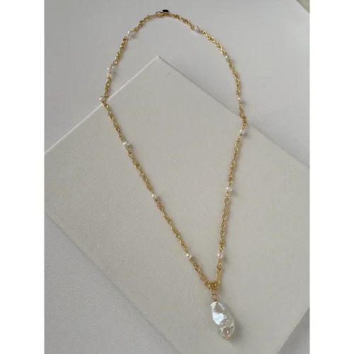 Pierre Violette - Hermia Baroque Pearl Necklace & Bracelet Set