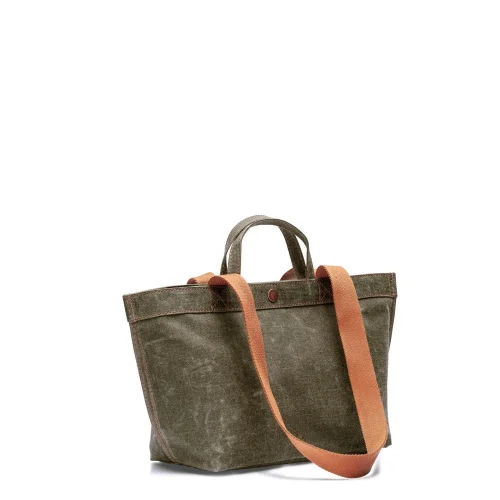 Çuval - No. 201 Small Tote Moss (reversible)