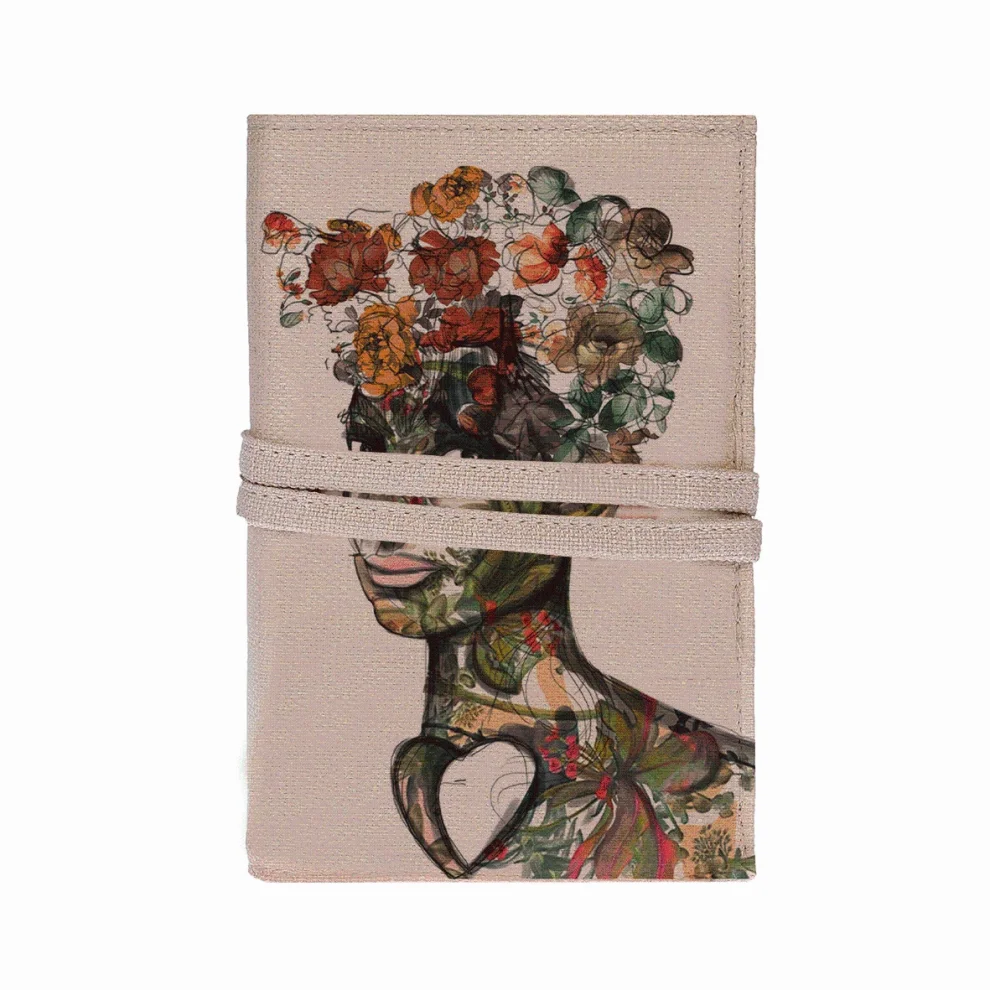 Serkan Akyol - Mary Mother Of Flowers Sketchbook Case