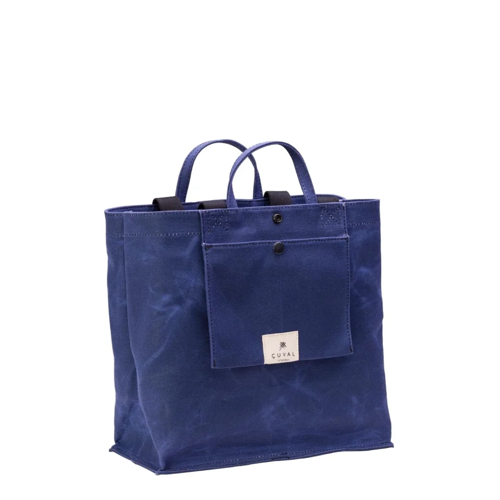 Çuval - No. 203 Medium Tote Ocean (reversible)