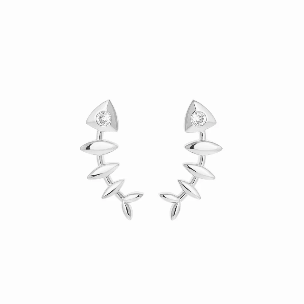 Aden Newyork - Fishbone Earrings