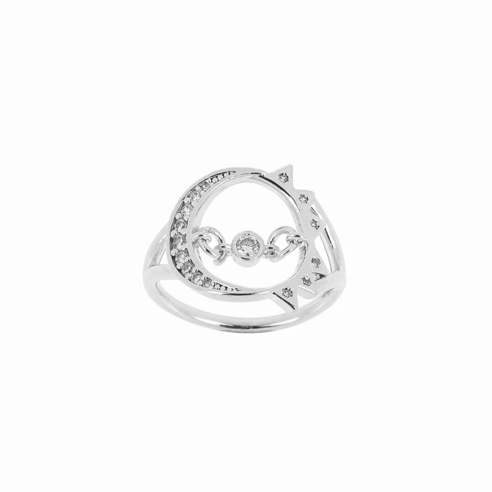 Aden Newyork - Moon Rise Ring