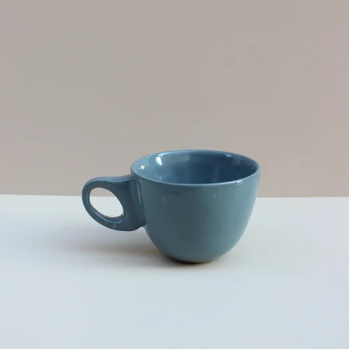 GA Ceramic - Oval Handle Mug