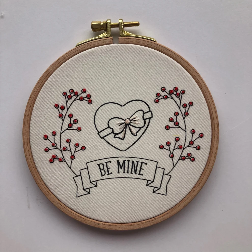 DEAR HOME - Eternal Love Embroidery Hoop Art | hipicon