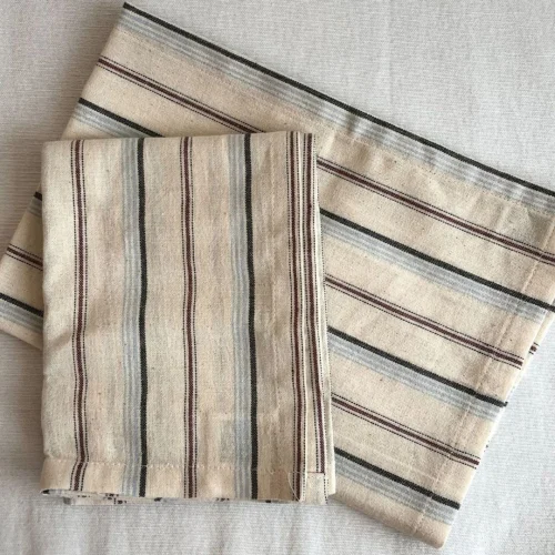 Well Studio Store - Striped Buldan Fabric 50*30cm 2-piece Kitchen Cloth