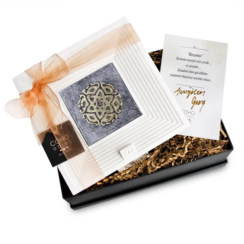 Coho Objet - Cosmos Artistic Painting & Special Note Gift Set