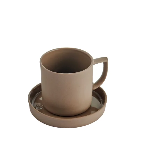 Ayşe Yüksel Porcelainware - Round Handmade Limoges Porcelain Coffee Set