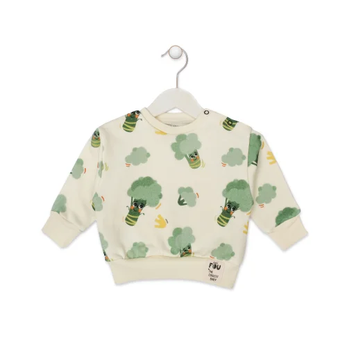 Baby Fou - Broccoli Love Sweatshirt
