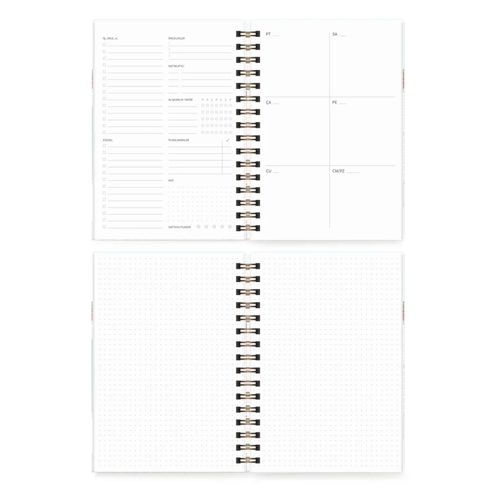 Papermore - Bougainvillea Road Weekly Planner