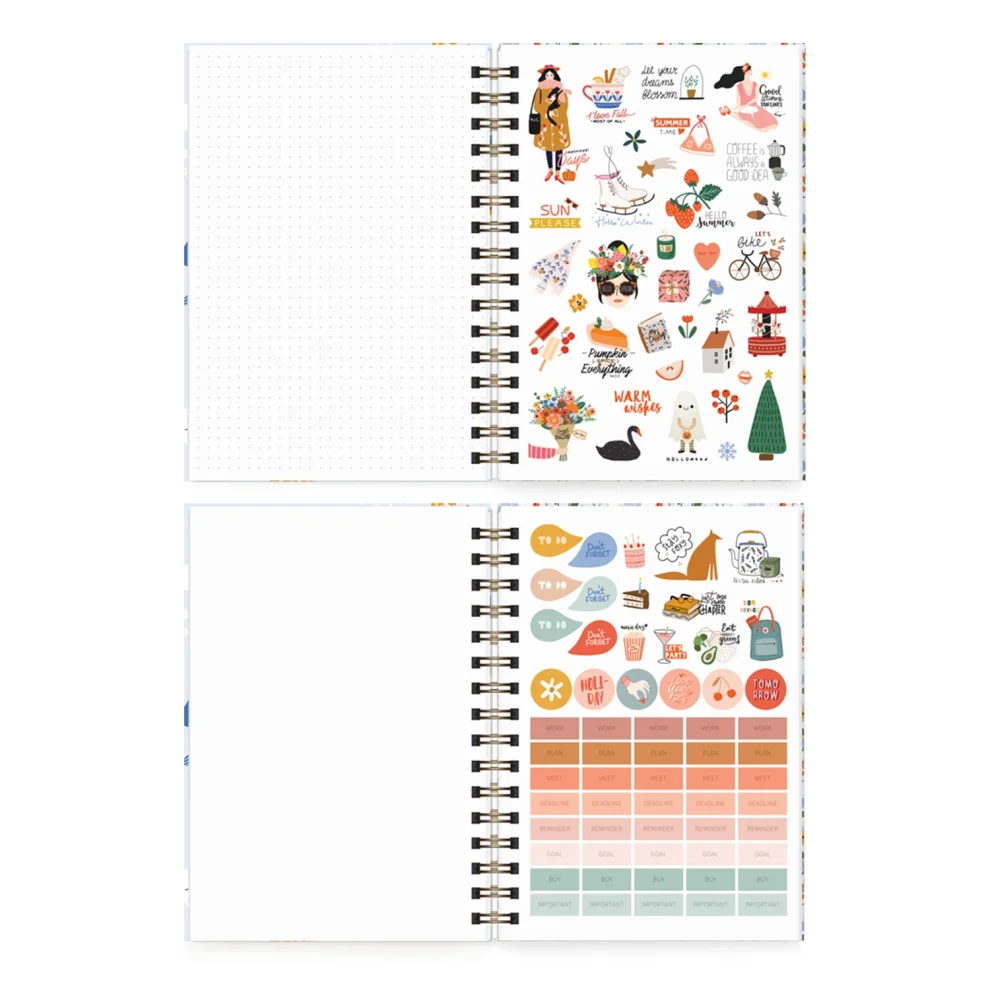 Papermore - Copenhagen Birds Weekly Planner