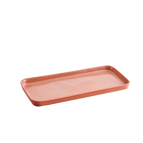 Ayşe Yüksel Porcelainware - Flat Handmade Porcelain Tray