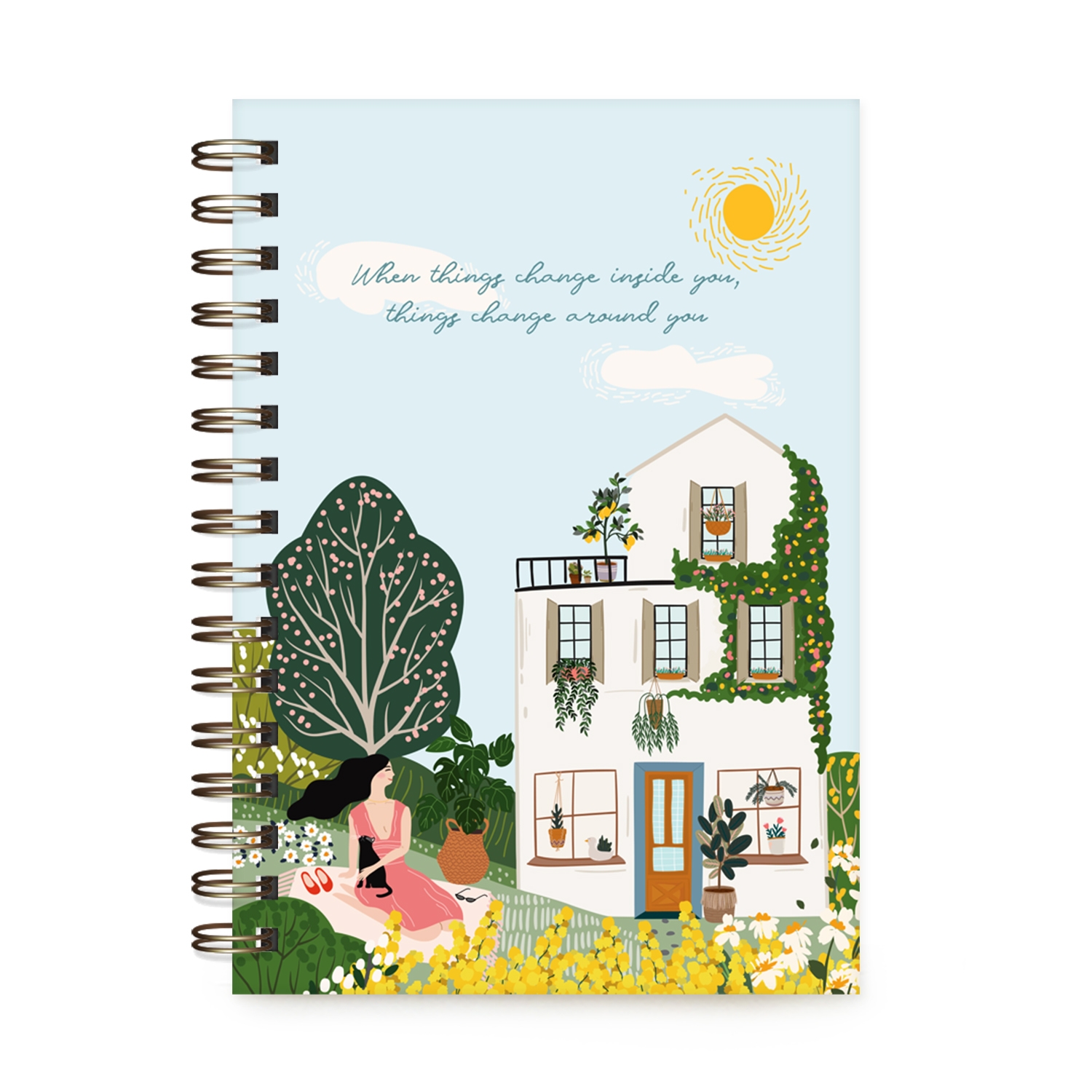 Pink Gardens Weekly Planner