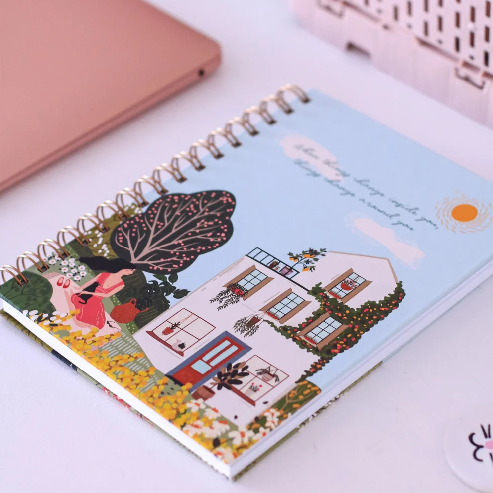 Papermore - Pink Gardens Weekly Planner