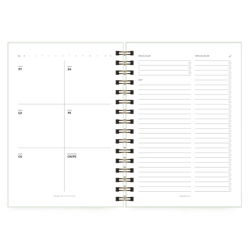 Papermore - Positivitea Weekly Planner